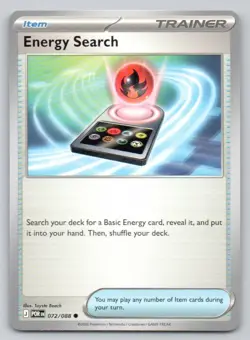 Energy Search 072 Perfect Order Normal Trainer Pokemon Card NM - Image 1