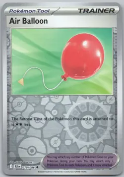 Air Balloon 079 Black Bolt Reverse Holo Colorless Pokemon Card NM - Image 1