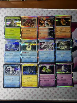 Pokemon TCG Paradox Rift Holo Rare Complete Set 27 Cards - Image 1