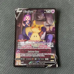 Mimikyu V LP MP Brilliant Stars Trainer Gallery Ultra Rare TG16 Pokemon Card - Image 2