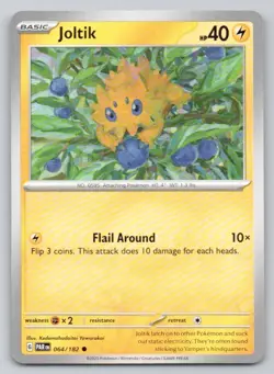 Joltik 064 Paradox Rift Normal Lightning Pokemon Card NM - Image 1