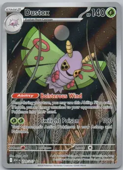 Dustox 220 Ascended Heroes Holo Grass Pokemon Card NM - Image 1