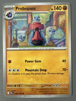 Pokemon TCG * Destined Rivals 098/182 Probopass Uncommon * UNG NM FRESH PACK - Image 1