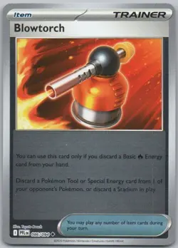 Blowtorch 086 Phantasmal Flames Reverse Holo Trainer Pokemon Card NM - Image 1