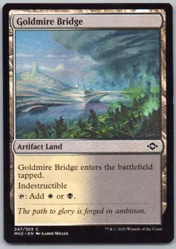 Goldmire Bridge 247 Modern Horizons 2 Artifact Magic Card NM - Image 1