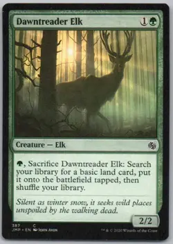 Dawntreader Elk 387 Jumpstart Normal Creature Magic Card NM - Image 1