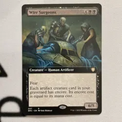 1 x Wire Surgeons - Alternate Art - NM - The Brothers' War: Commander - MTG - Image 1