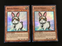 1 x Rescue Rabbit(NM) - Super Rare - Limited Ed - CT09-EN015 - Image 1