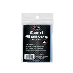 BCW Penny Sleeves Standard Card Sleeves – Protect Pokemon MTG Yugioh Cards - Image 1