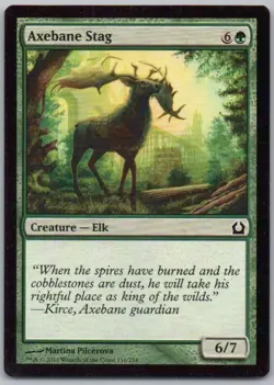 Axebane Stag 116 Return to Ravnica Normal Creature Magic Card NM - Image 1