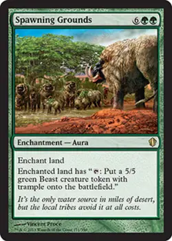 4x Spawning Grounds NM-Mint, English Commander 2013 MTG Magic - Image 1