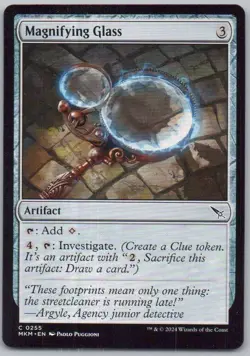 Magnifying Glass 255 Murders at Karlov Manor Artifact Magic Card NM - Image 1