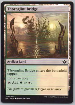 Thornglint Bridge 258 Modern Horizons 2 Artifact Magic Card NM - Image 1
