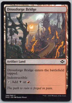 Drossforge Bridge 246 Modern Horizons 2 Artifact Magic Card NM - Image 1