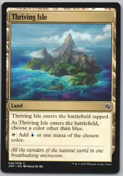 Thriving Isle 36 Jumpstart Land Magic Card NM - Image 1