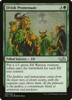 MTG Elvish Promenade - Duel Decks: Anthology #20 - Image 1