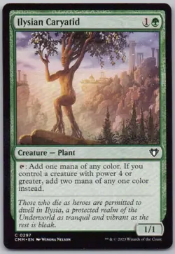 Ilysian Caryatid 297 Commander Masters Normal Creature Magic Card NM - Image 1