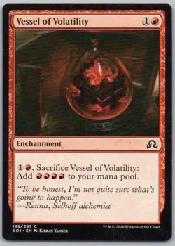 Vessel of Volatility 189 Shadows over Innistrad Normal Enchantment Magic Card NM - Image 1