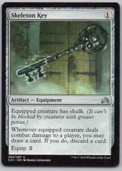 Skeleton Key 263 Shadows over Innistrad Normal Artifact Magic Card NM - Image 1