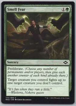 Smell Fear 173 Modern Horizons 2 Normal Sorcery Magic Card NM - Image 1