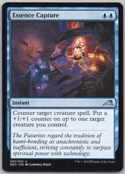 Essence Capture 52 Kamigawa: Neon Dynasty Normal Instant Magic Card NM - Image 1