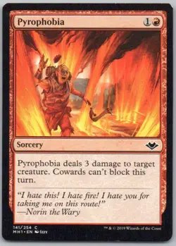 Pyrophobia 141 Modern Horizons Normal Sorcery Magic Card NM - Image 1