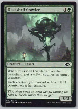 Duskshell Crawler 156 Modern Horizons 2 Normal Creature Magic Card NM - Image 1