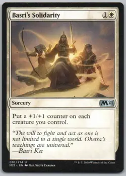 Basri's Solidarity 10 Core Set 2021 Normal Sorcery Magic Card NM - Image 1