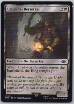 Uruk-hai Berserker 112 Universes Beyond: The Lord of the Rings: Tales of Middle- - Image 1