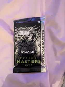 Magic The Gathering Double Masters 2022 Collector Booster Pack 195166168944 - Image 1