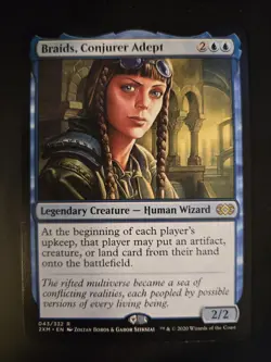 Braids, Conjurer Adept NM Double Masters MTG FREE SHIPPING - Image 1