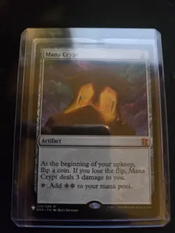 Mana Crypt - Eternal Masters (EMA) - Mythic Rare - Magic the Gathering (MTG) - N - Image 1