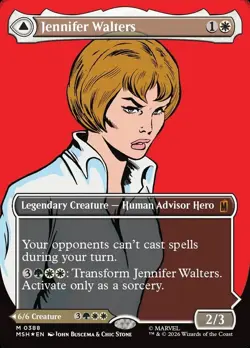 Jennifer Walters // The Sensational She-Hulk MSH-388 Foil MTG Marvel - Image 1