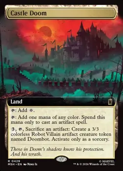 Castle Doom MSH-429 Foil MTG Marvel - Image 1