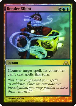 MTG FOIL Render Silent (Buy-a-Box) - Promo #096 - Image 1