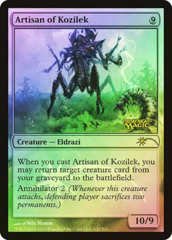 MTG FOIL Artisan of Kozilek (FNM) - Promo #004 - Image 1
