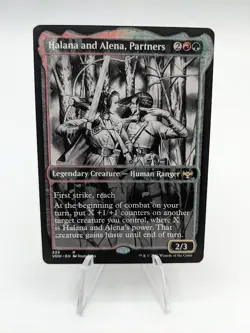 Halana and Alena, Partners 325 | MTG Magic | Crimson Vow | Misprint | NM - Image 1