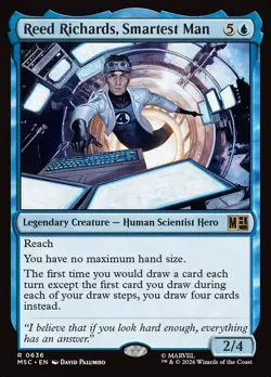 Reed Richards, Smartest Man * FOIL * - MSC Marvel Super Heroes Commander - Image 1