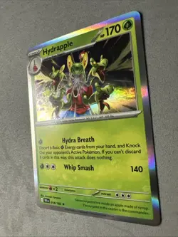 Pokemon TCG * Destined Rivals 018/182 Hydrapple Rare HOLO* NM FRESH PK - Image 2
