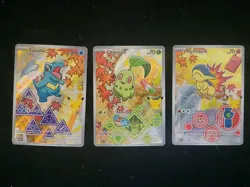 Pokemon TCG: First Partner Illustration Collection Series 2 - JOHTO GEN 2 set - Image 1