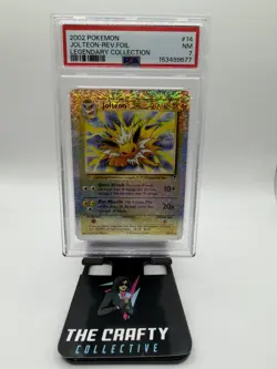 2002 Pokemon Legendary Collection - #14 Jolteon [Reverse Holo] - PSA 7 - Image 1