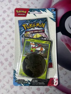 1 Pokemon TCG Journey Together Yanma Booster Checklane Blister Pack Sealed - Image 1