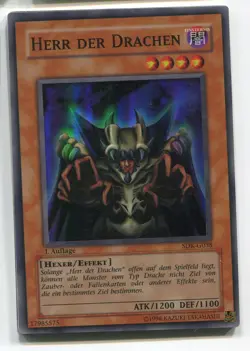 Yu-Gi-Oh! Herr der Drachen Super Rare SDK-G038 - Image 1