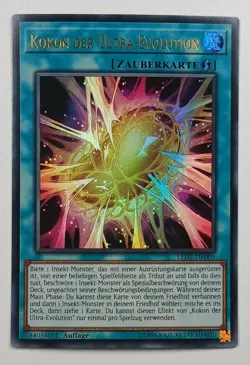 Kokon der Ultra-Evolution LED2-009 1st Edition EX DE Yu-Gi-Oh - Image 1
