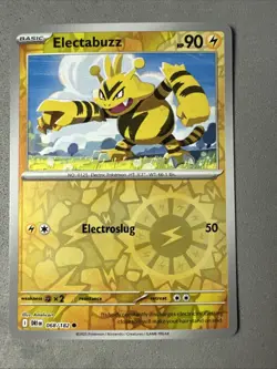 Pokemon TCG * Destined Rivals 068/182 Electabuzz C REVERSE HOLO * NM FRESH PK - Image 1