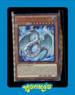 Crystal Beast Rainbow Dragon GFP2-EN001 Yugioh - Image 1