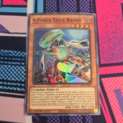Yugioh! S-Force Edge Razor - LIOV-EN015 - Super Rare - 1st Edition - Image 1