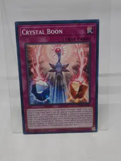 Yugioh! Crystal Boon - SDCB-EN032 - Common - 1st Edition Near Mint, English - Image 1