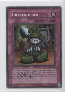 Graverobber Unlimited YuGiOh Pharaoh's Servant #PSV-008 2002 READ - Image 1