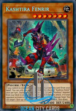 Yugioh Kashtira Fenrir MP23-EN163 Secret Rare Near Mint 1st Edition - Image 1